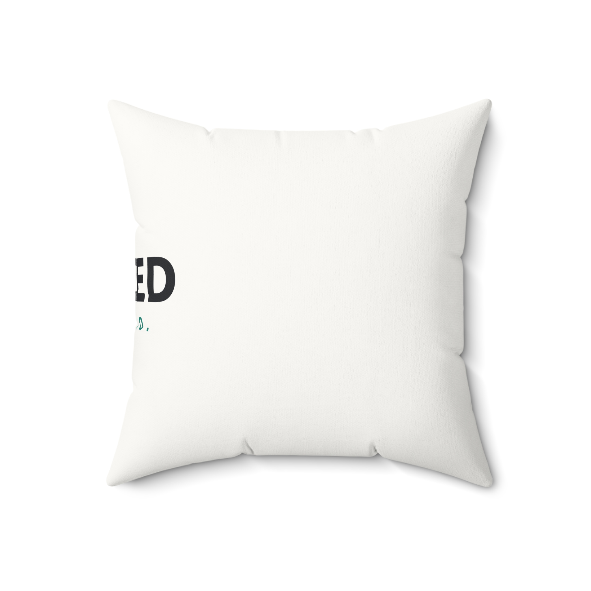 Faux Suede Square Pillow - Image 6