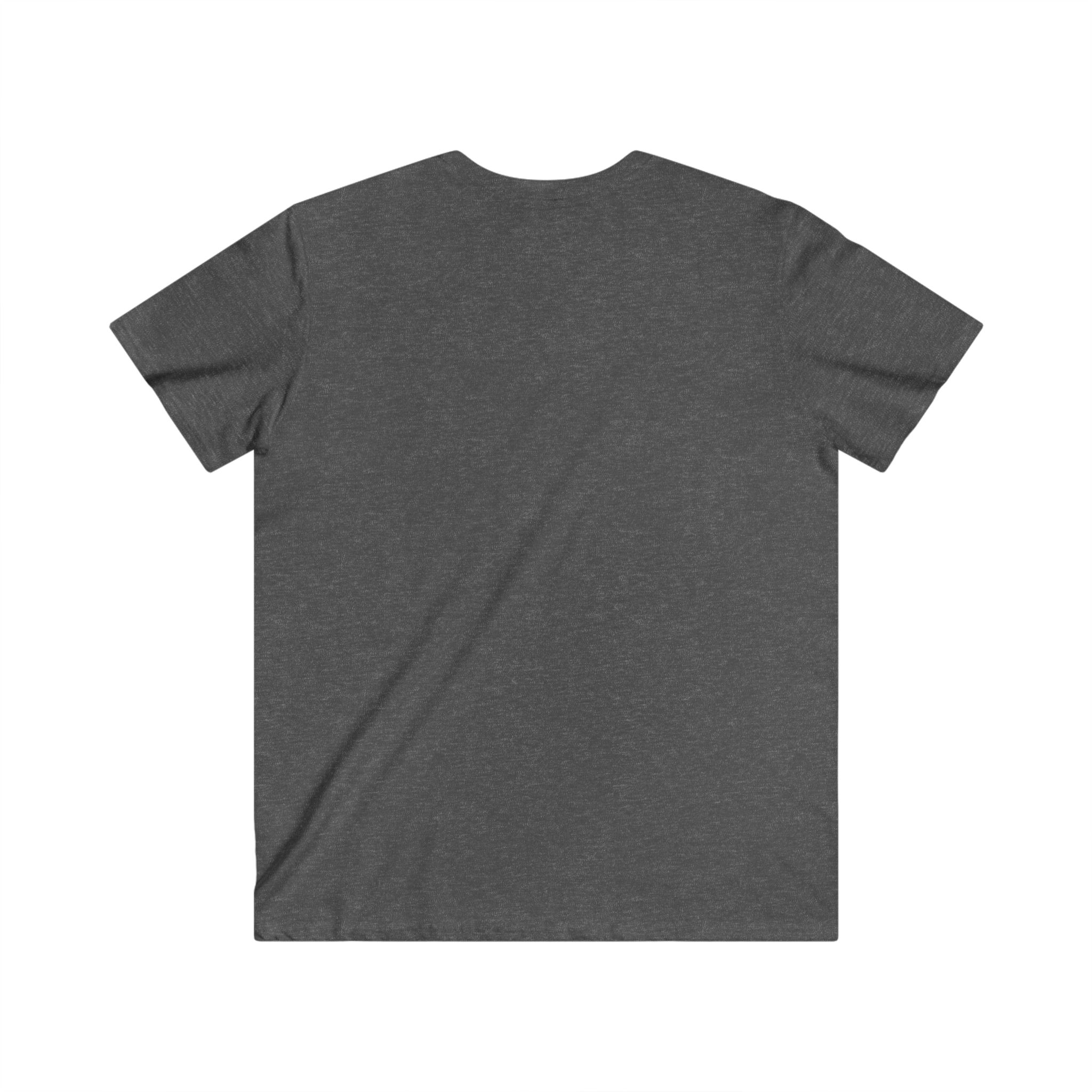 Men's Fitted V-Neck Short Sleeve Tee - Image 6