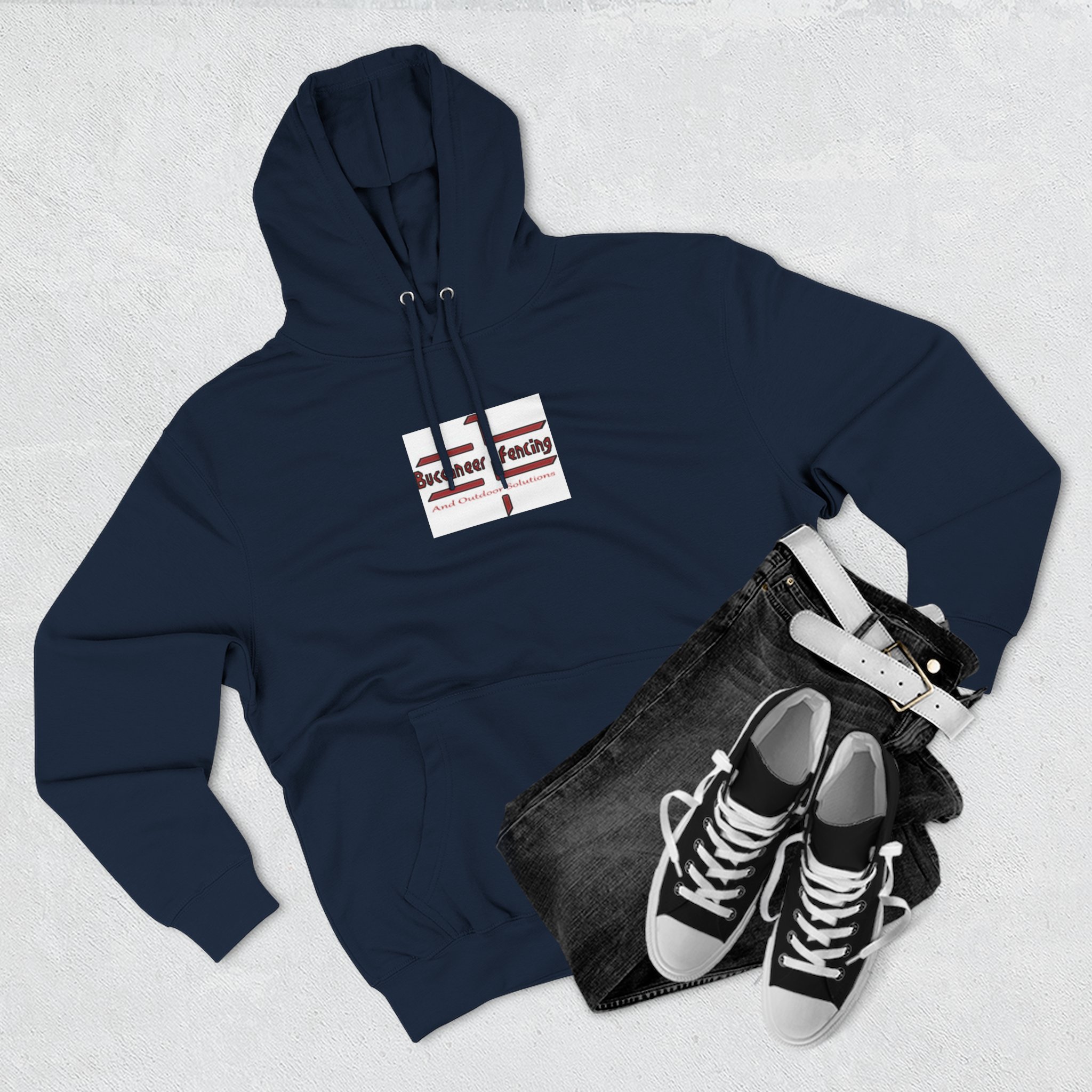 Three-Panel Fleece Hoodie - Image 15