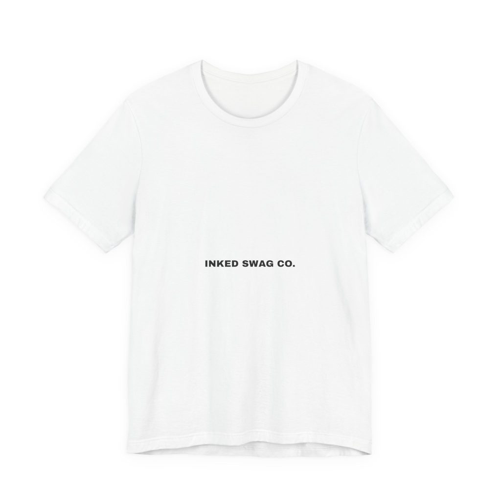 Minimal 'INKED SWAG CO.' Chest Logo Tee — Mens/Womens Casual Graphic T-Shirt