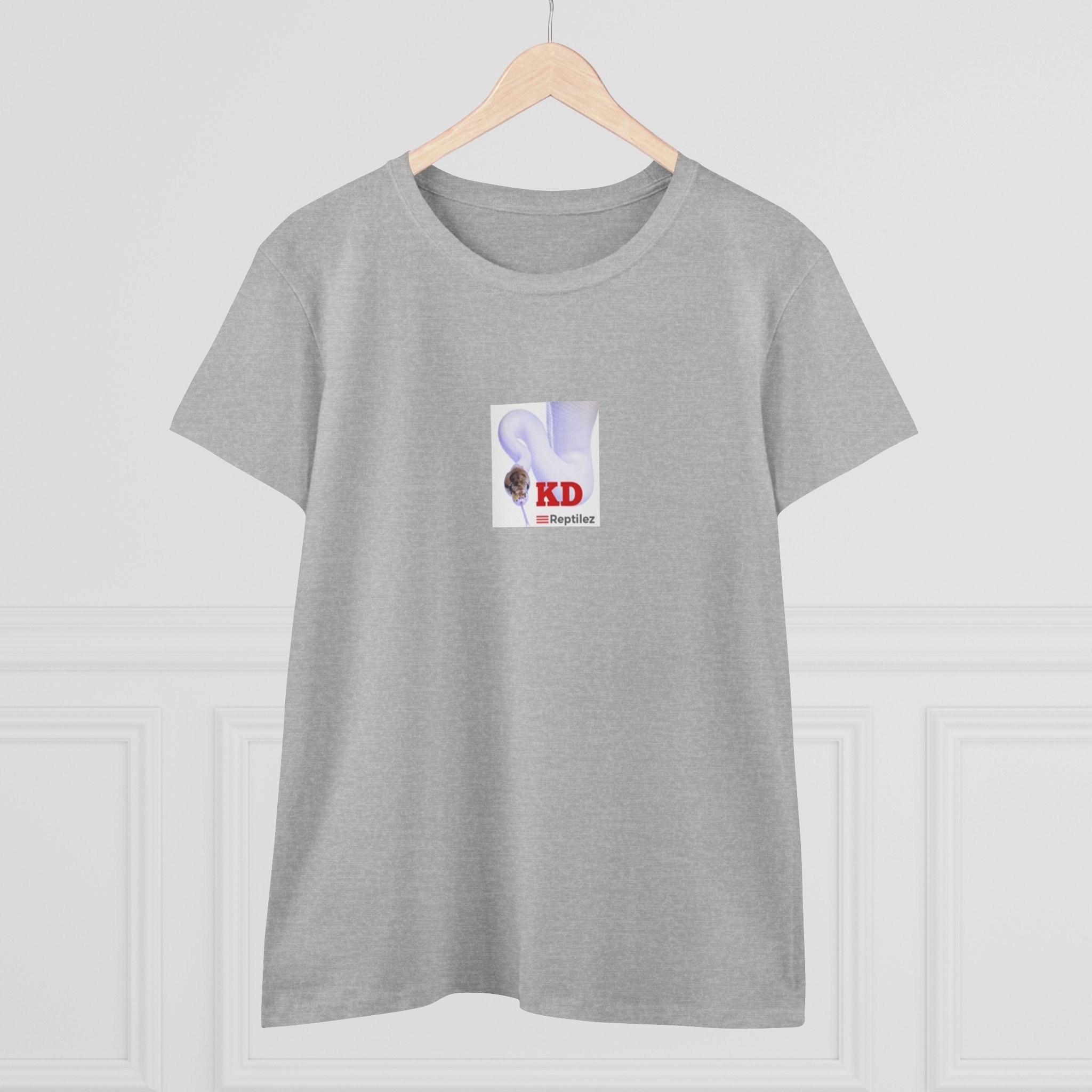Women's Midweight Cotton Tee - Image 11