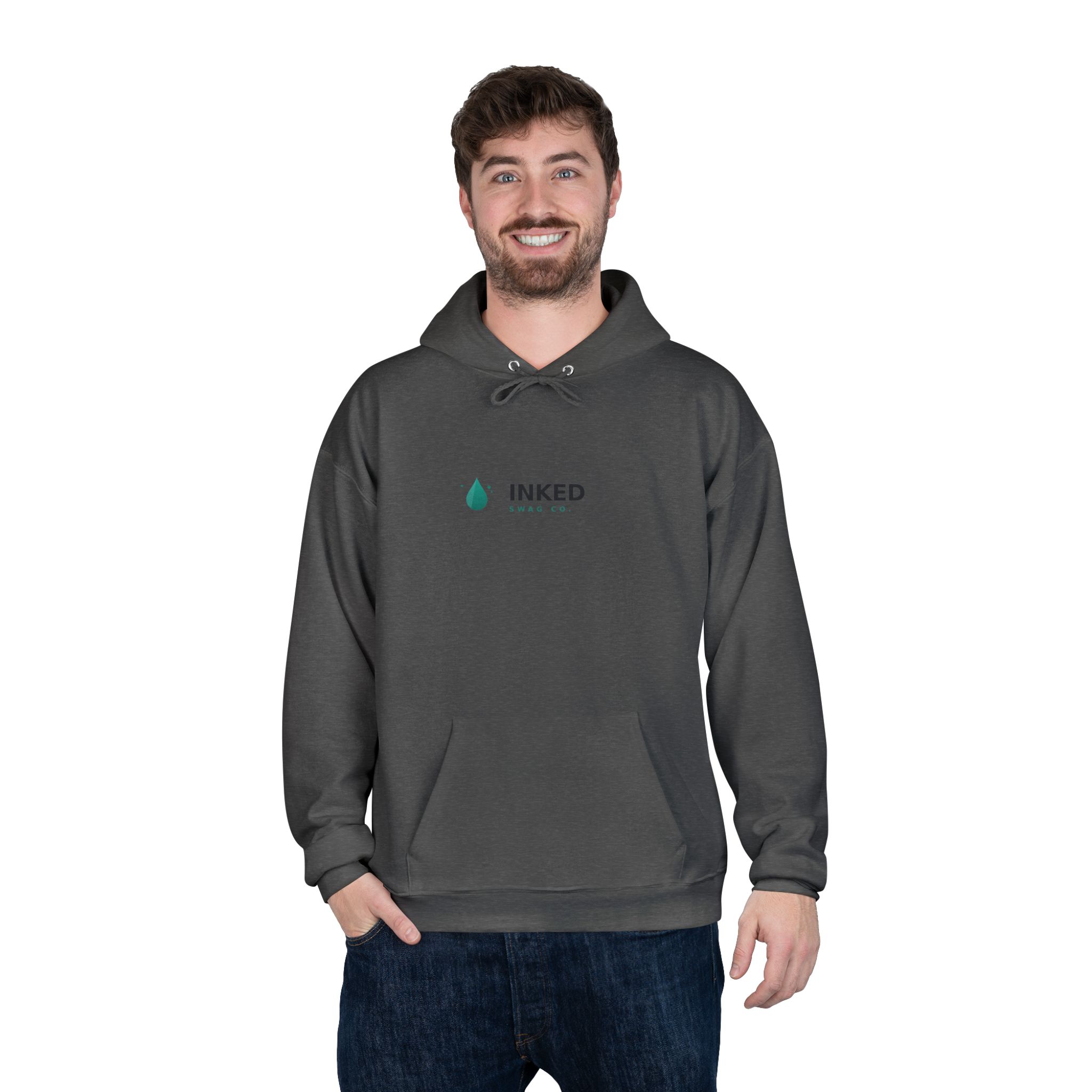 Unisex EcoSmart Pullover Hoodie Sweatshirt - Image 4