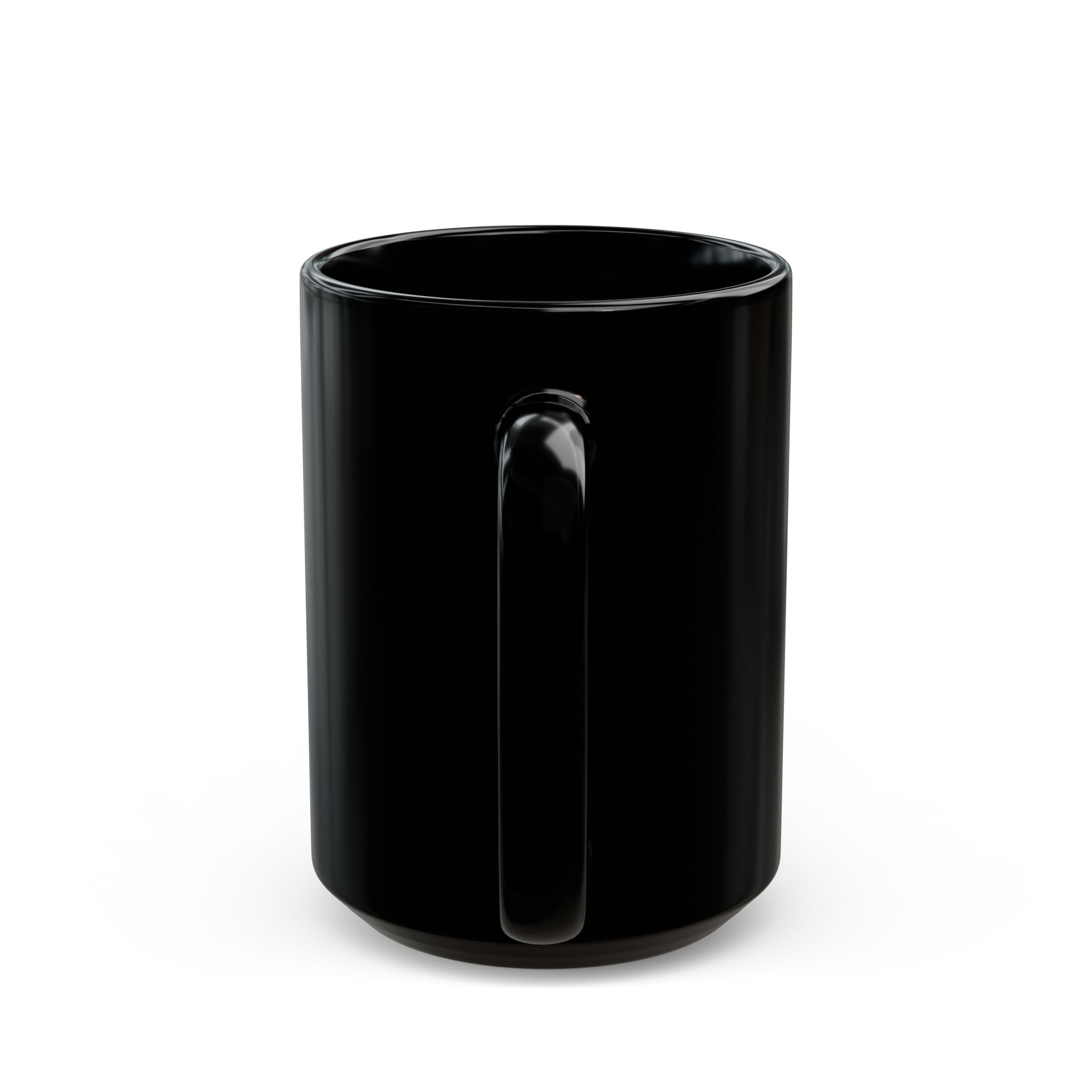 Black Ceramic Mug - Image 8