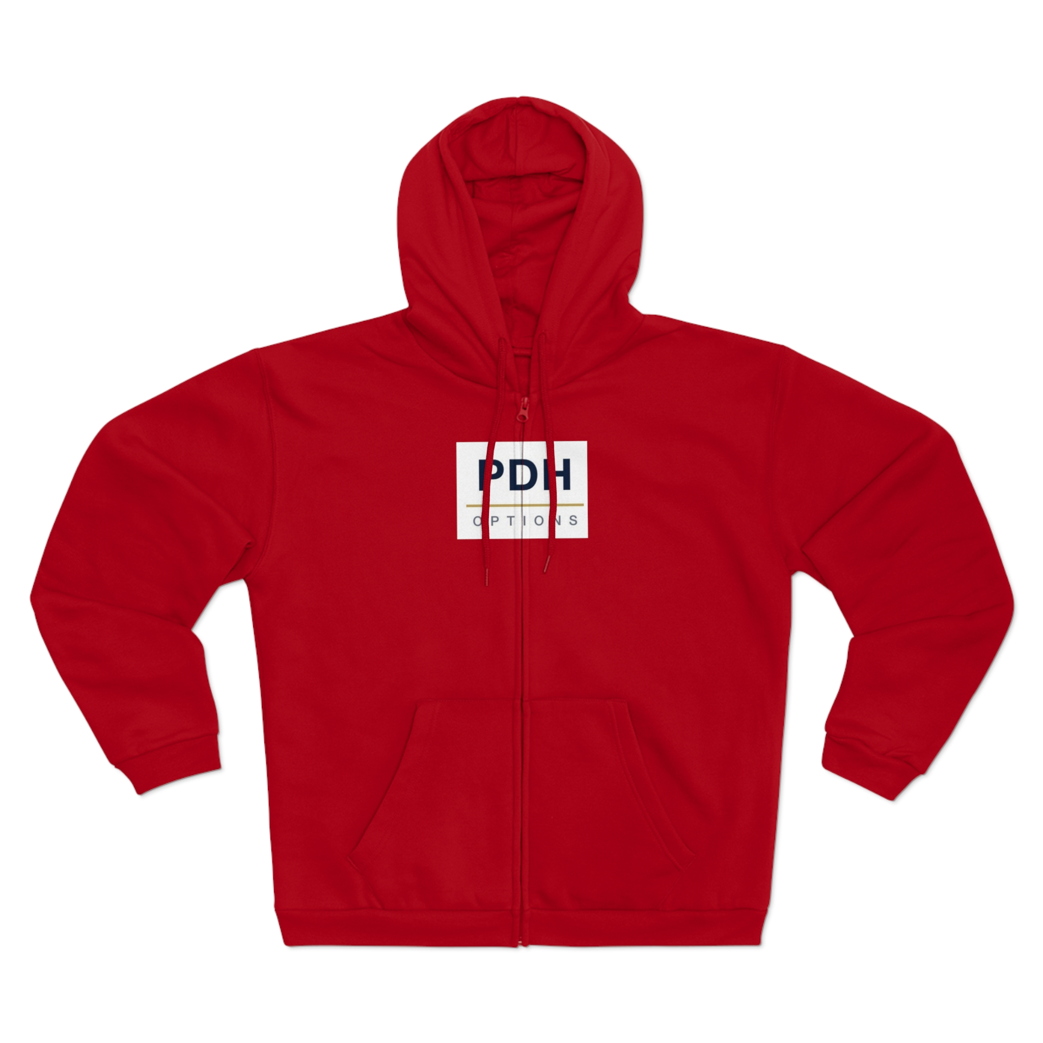 Unisex Hooded Zip Sweatshirt - Image 13