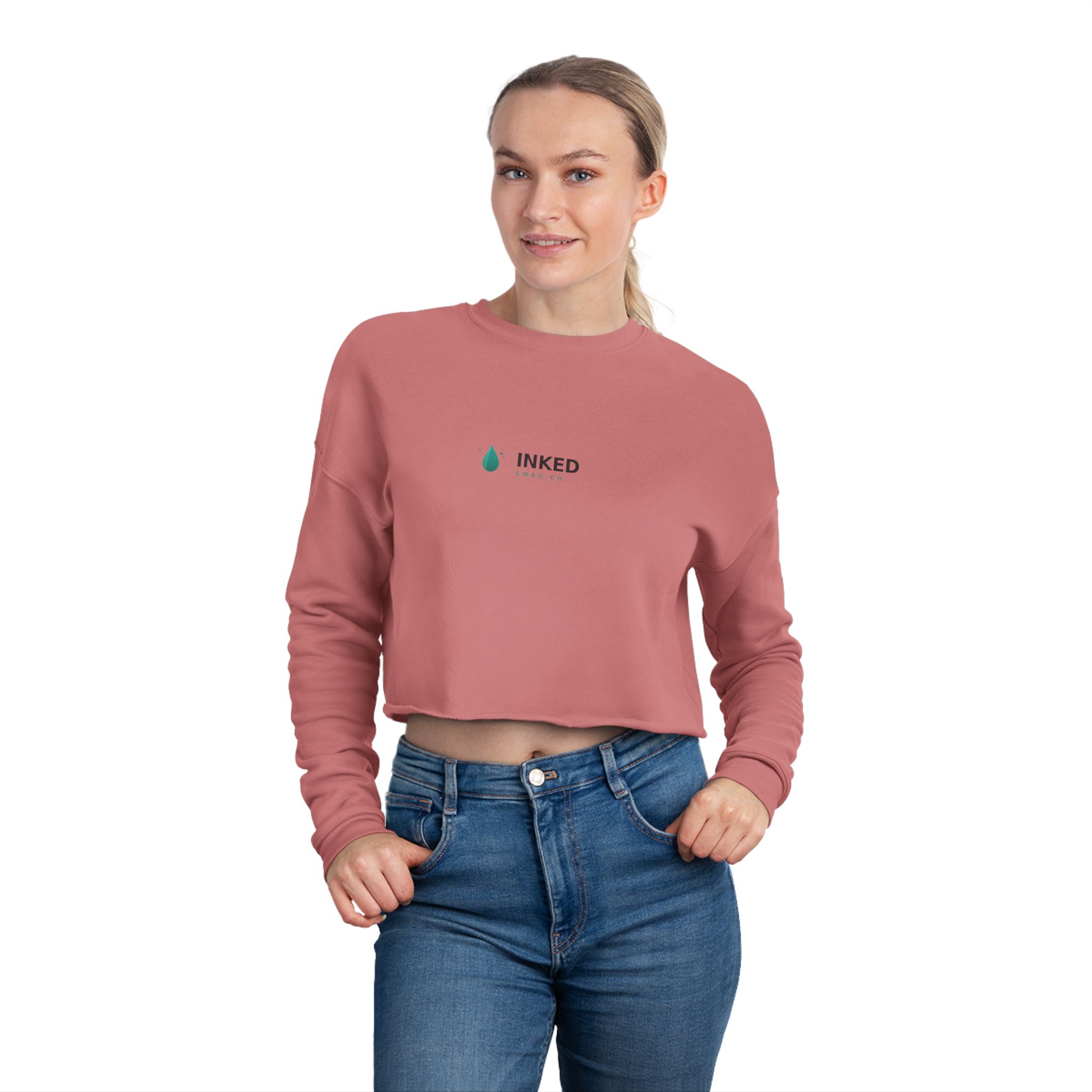 Women's Cropped Sweatshirt - Image 4