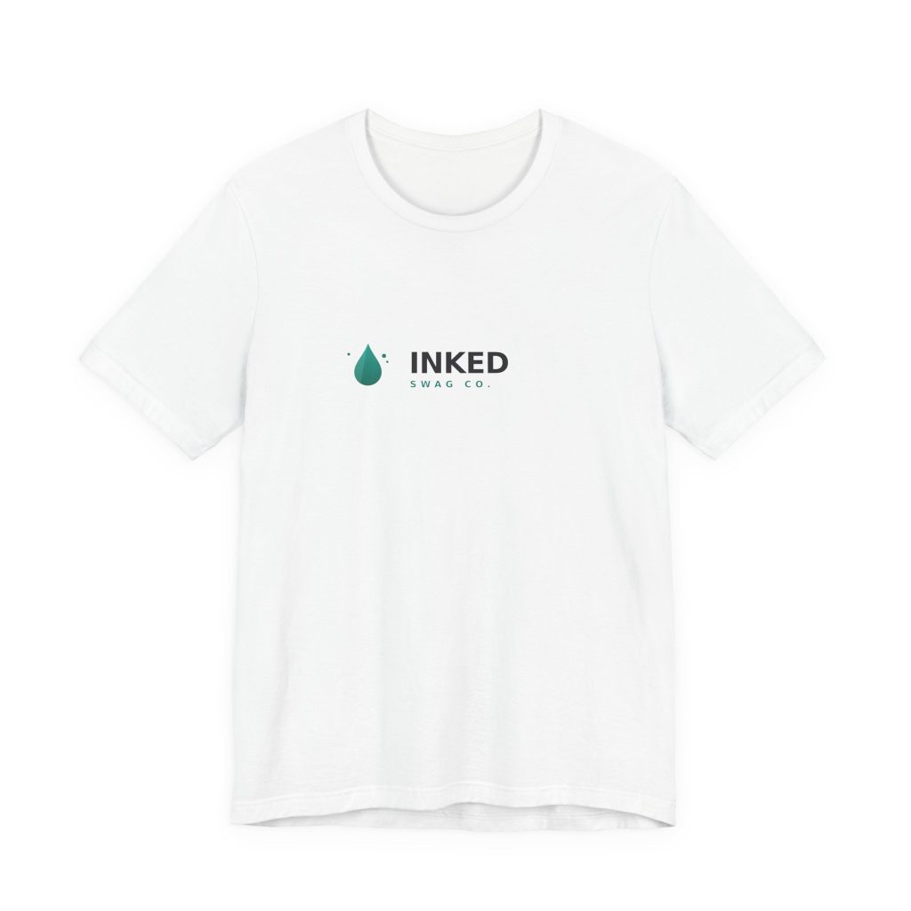 Minimal 'INKED SWAG CO.' Chest Logo Tee — Mens/Womens Casual Graphic T-Shirt