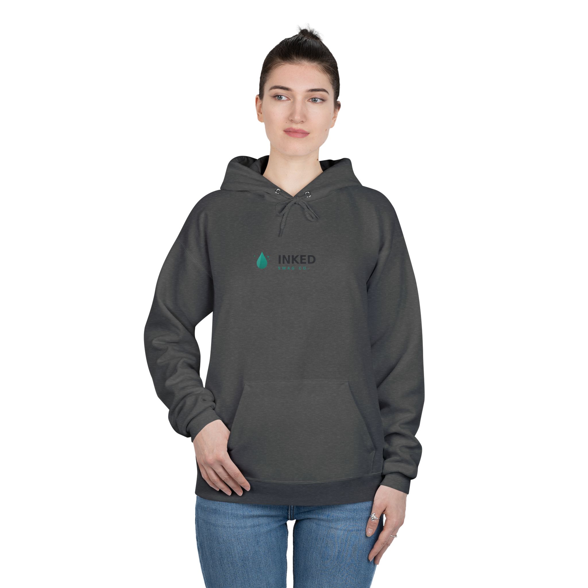 Unisex EcoSmart Pullover Hoodie Sweatshirt - Image 3