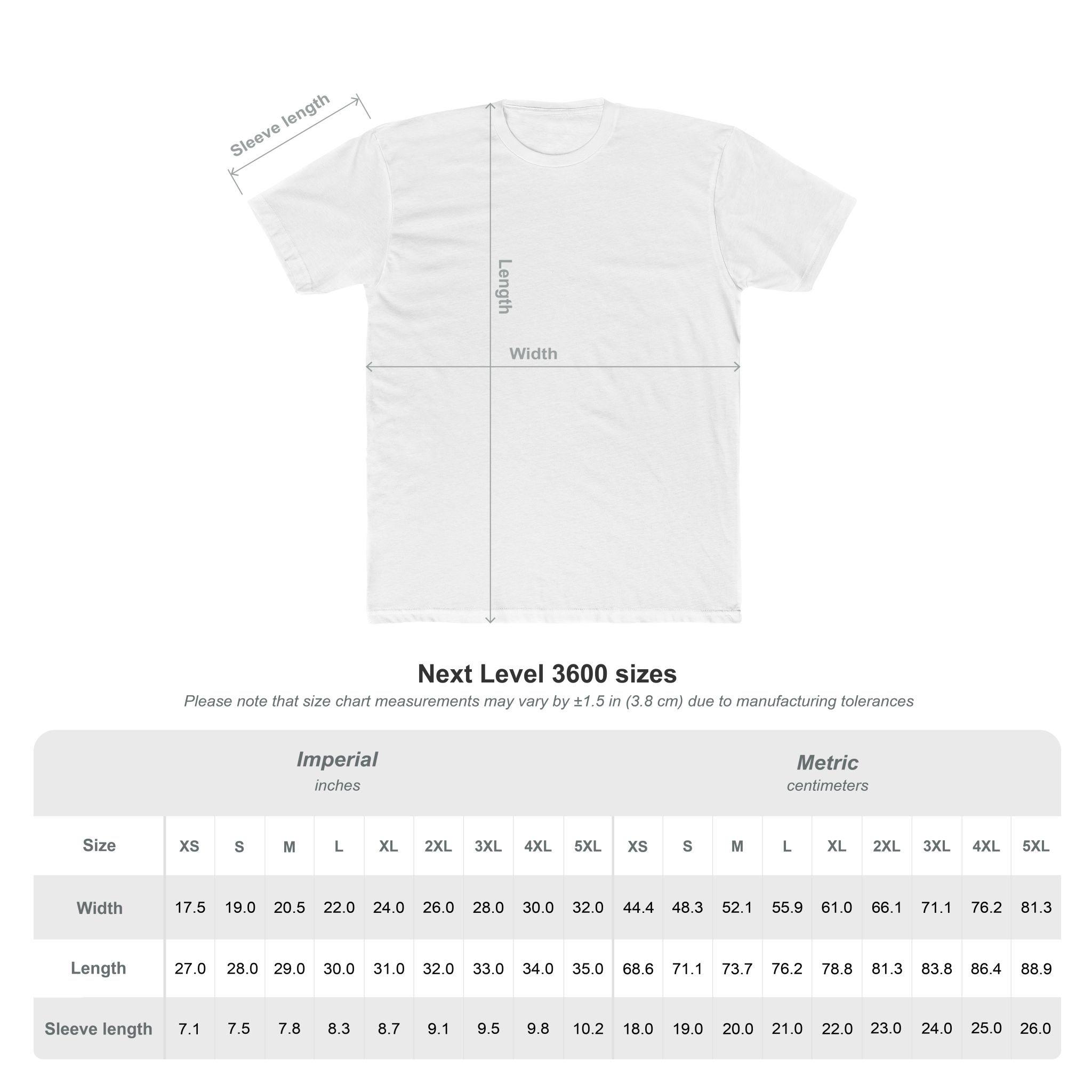 Unisex Cotton Crew Tee - Image 3