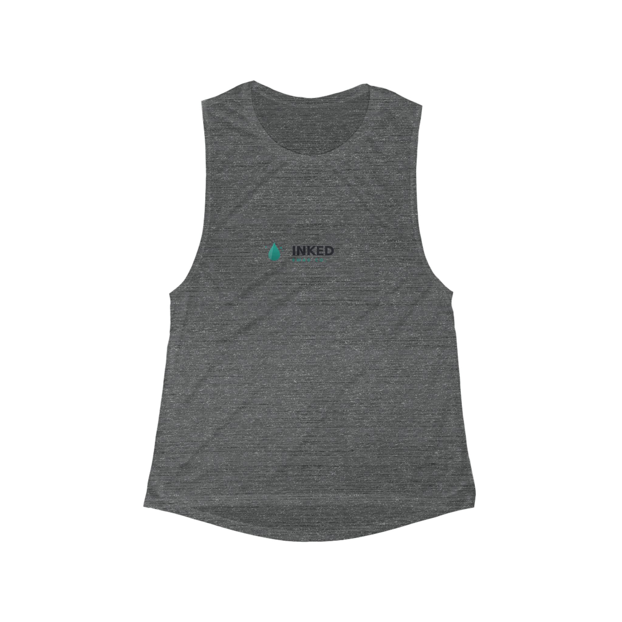 Women's Flowy Scoop Muscle Tank - Image 3