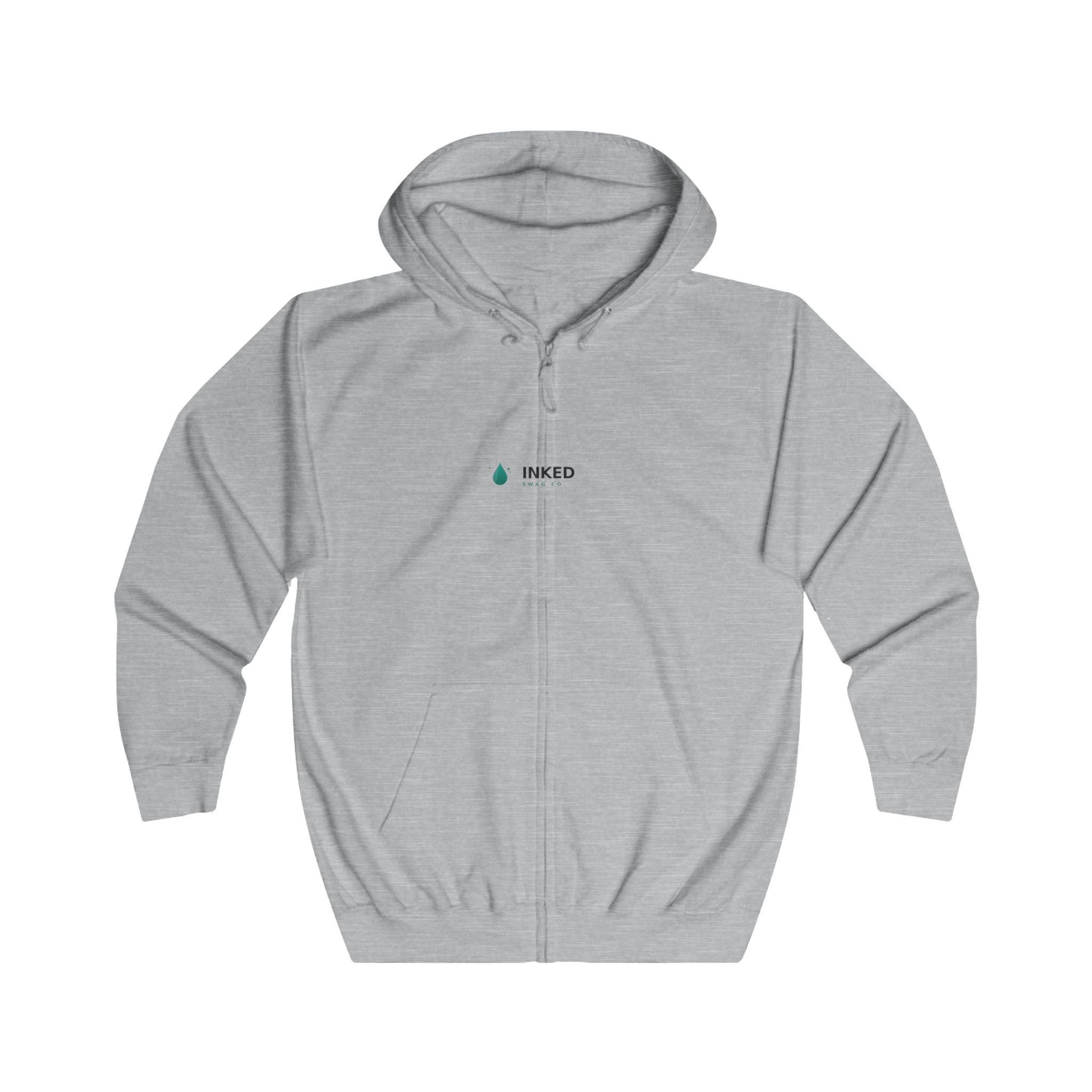 Unisex Full Zip Hoodie - Image 5
