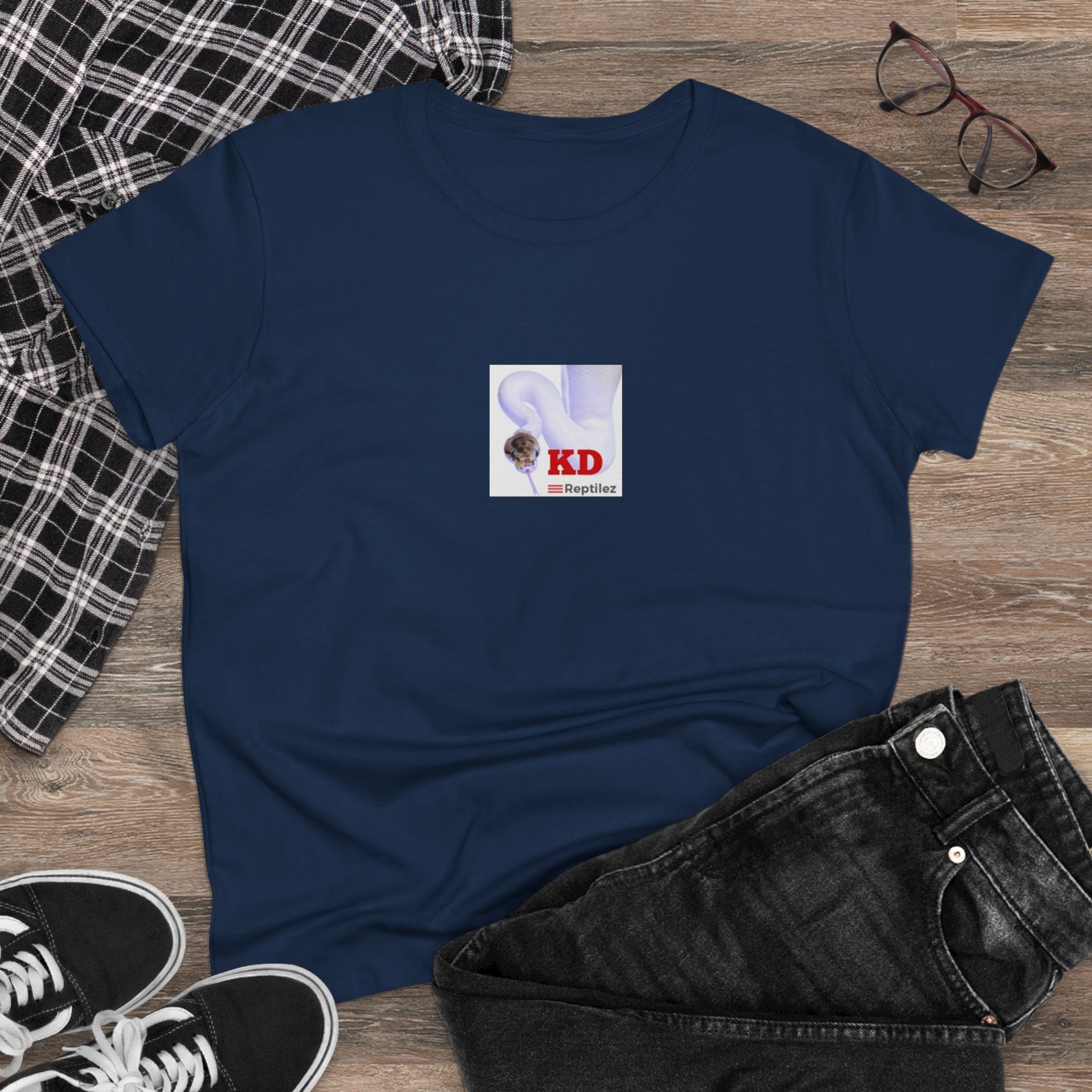 Women's Midweight Cotton Tee - Image 20