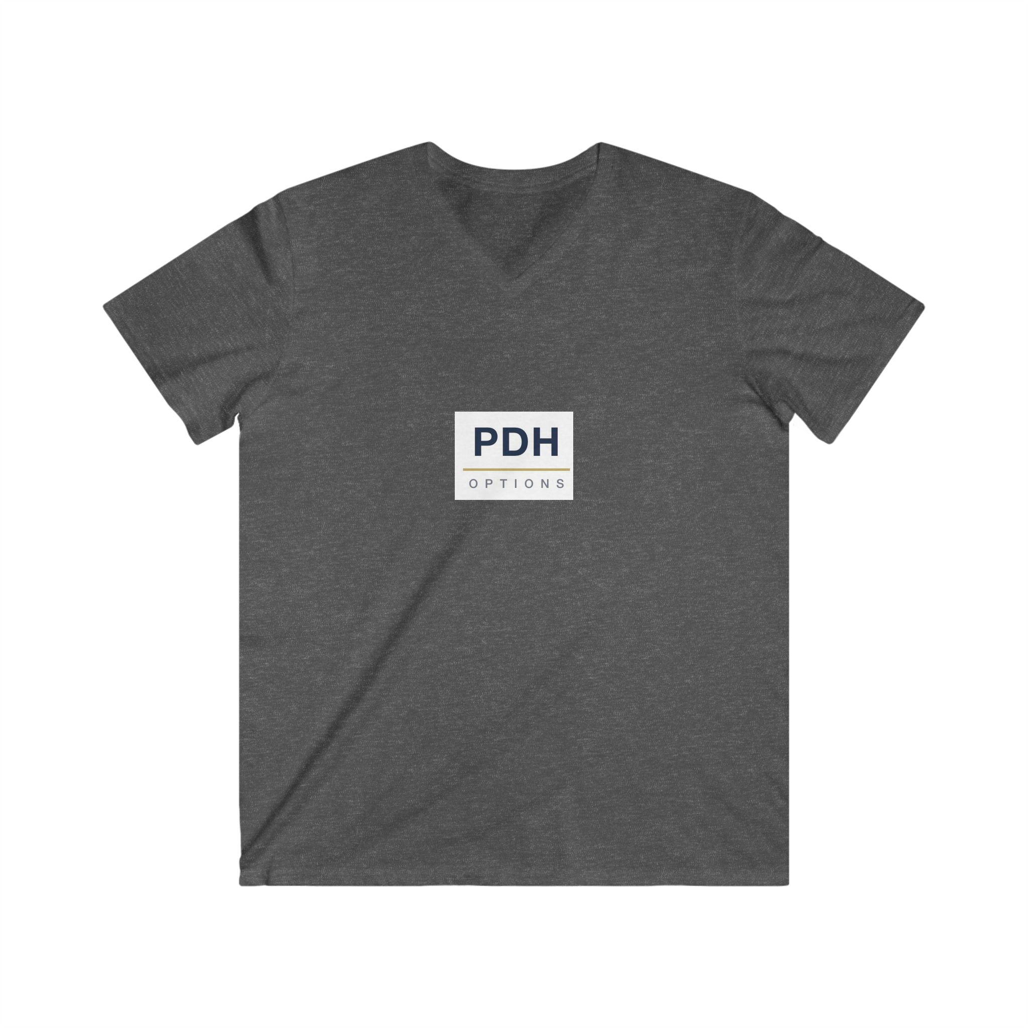 Men's Fitted V-Neck Short Sleeve Tee - Image 5