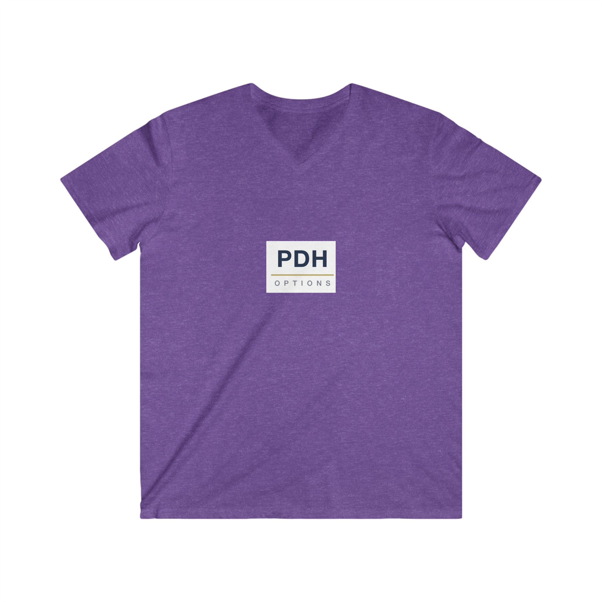Men's Fitted V-Neck Short Sleeve Tee - Image 13