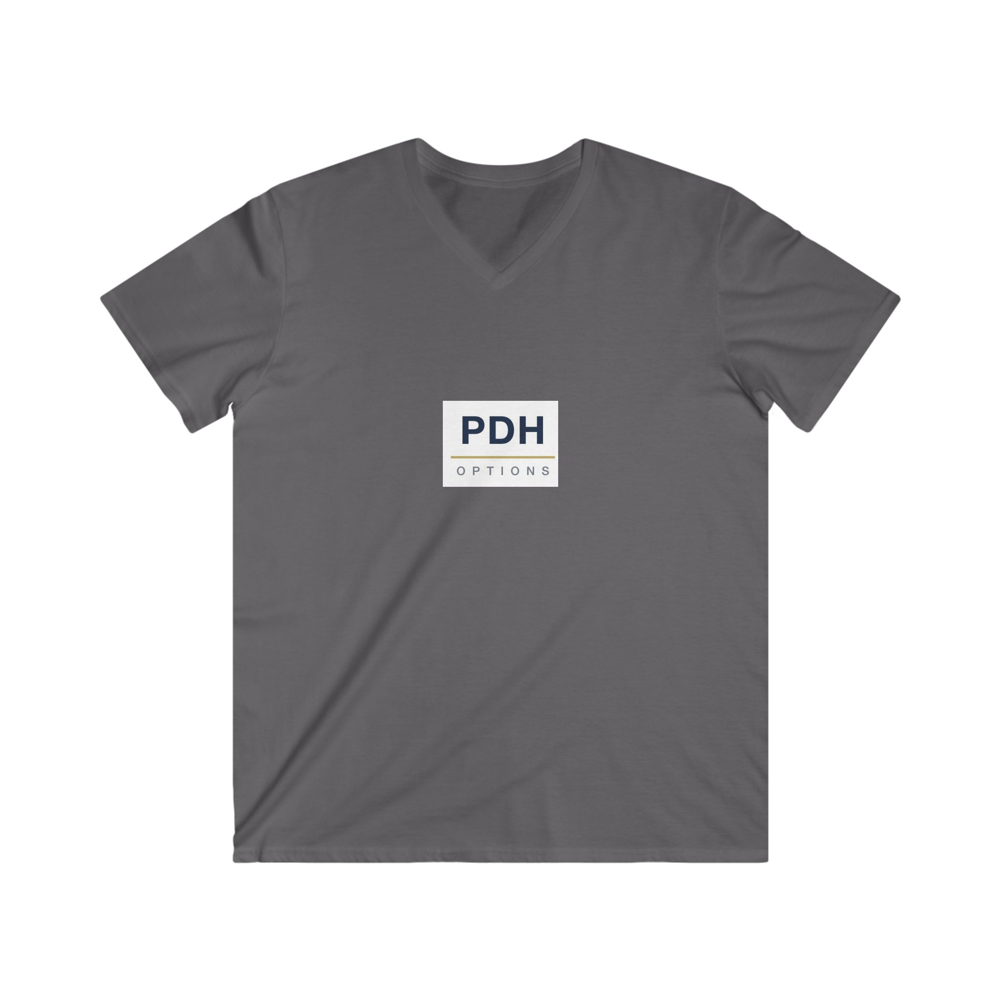 Men's Fitted V-Neck Short Sleeve Tee - Image 7