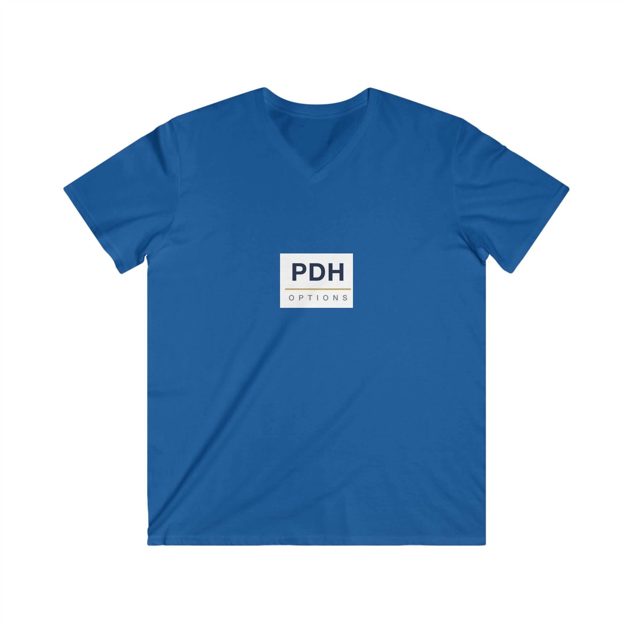 Men's Fitted V-Neck Short Sleeve Tee - Image 9