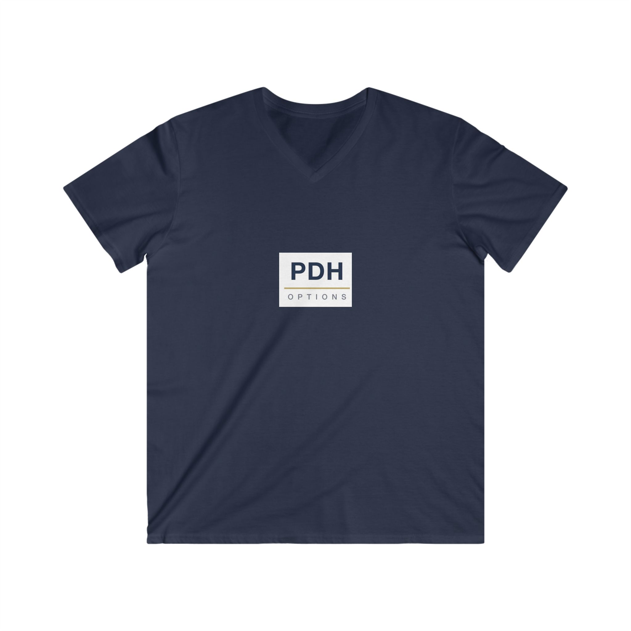 Men's Fitted V-Neck Short Sleeve Tee - Image 11