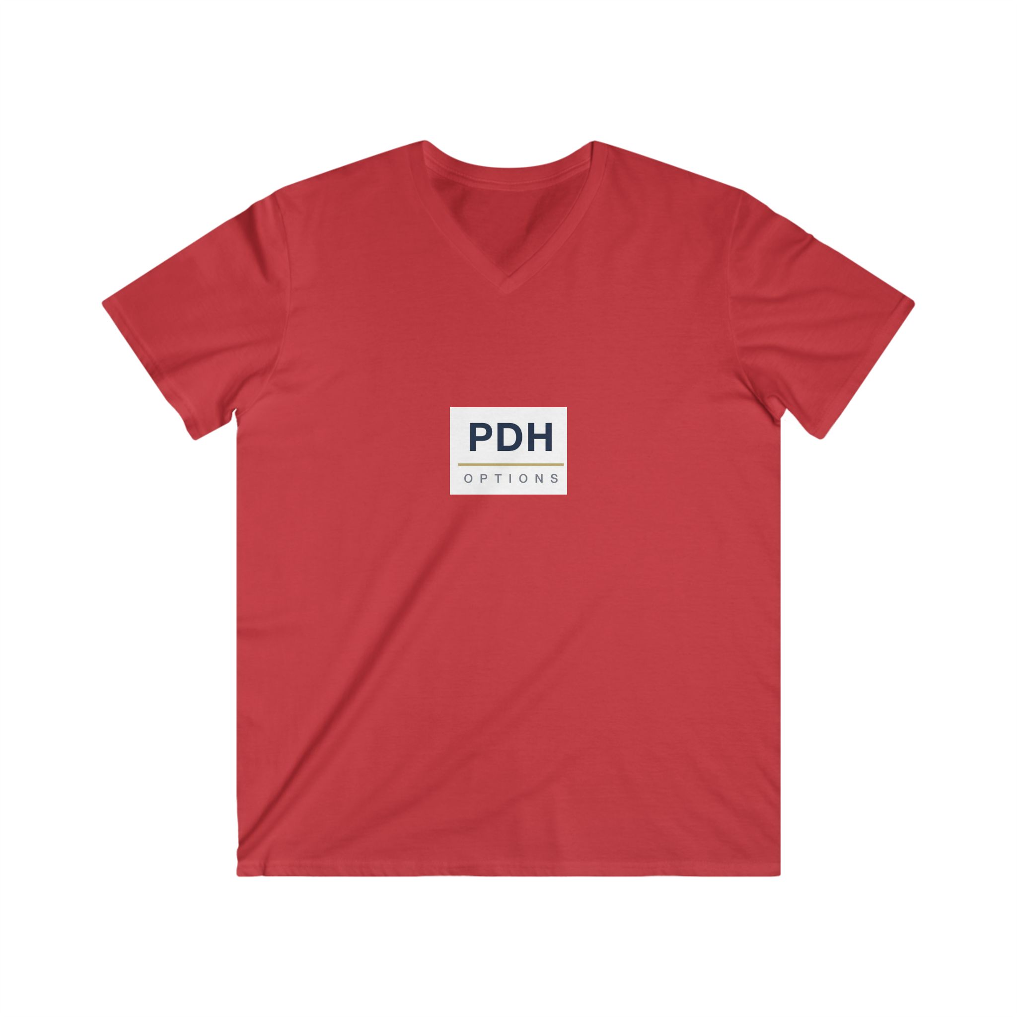 Men's Fitted V-Neck Short Sleeve Tee - Image 15