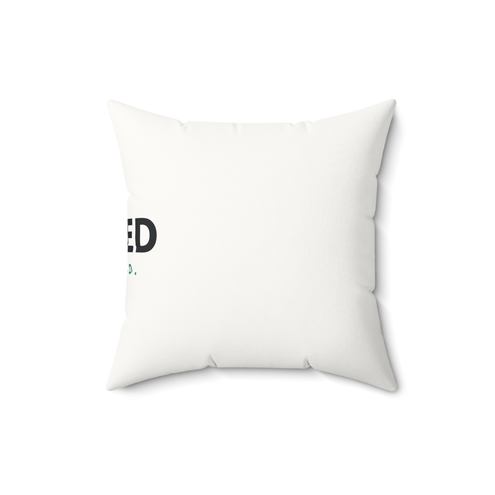 Faux Suede Square Pillow - Image 4