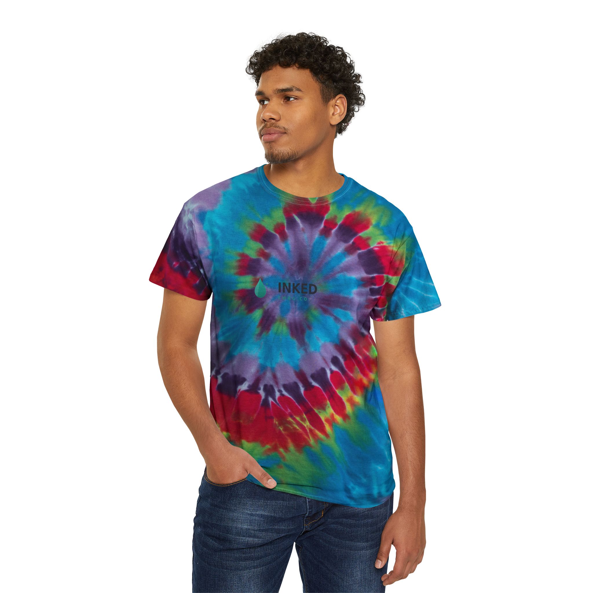 Tie-Dye Tee, Spiral - Image 7