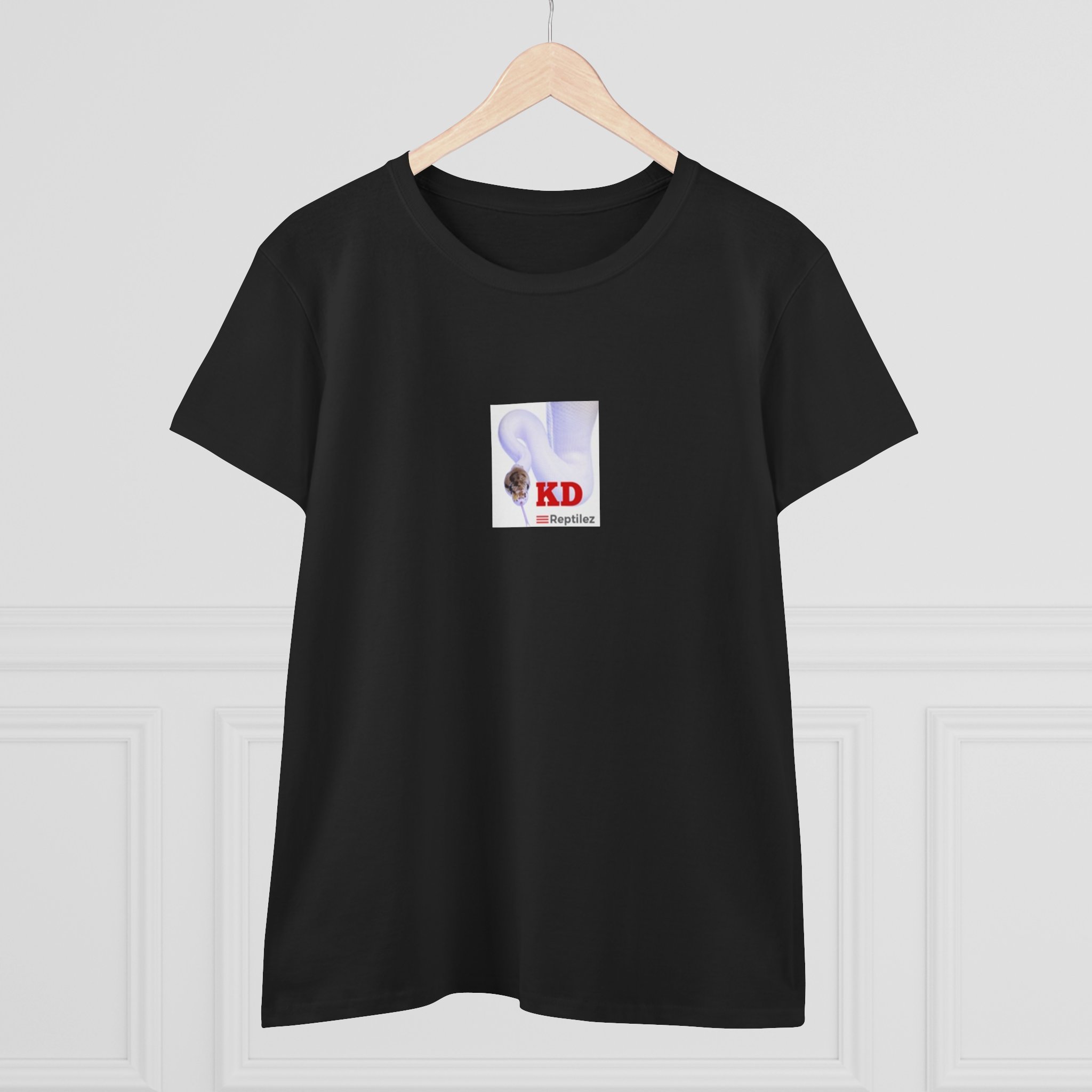 Women's Midweight Cotton Tee - Image 7