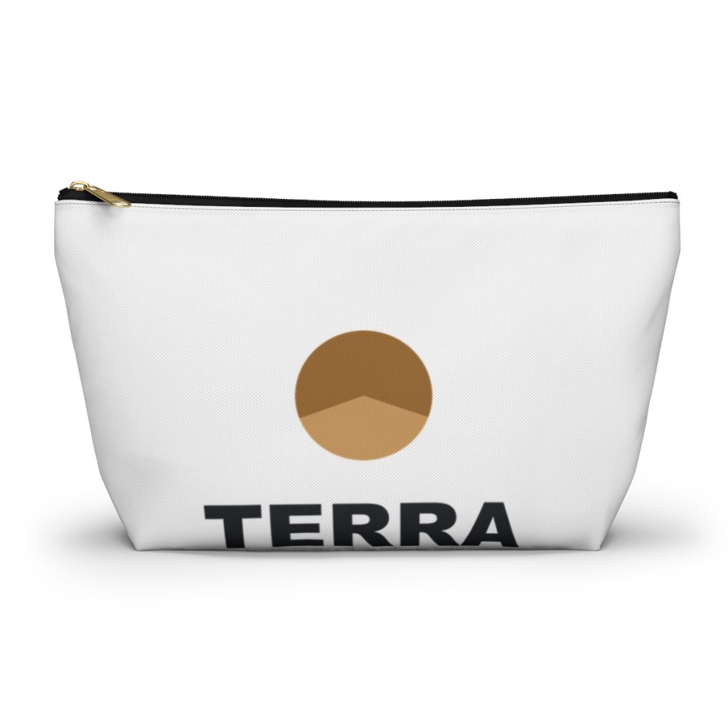 Accessory Pouch w T-bottom — custom printed by Inked Swag Co.