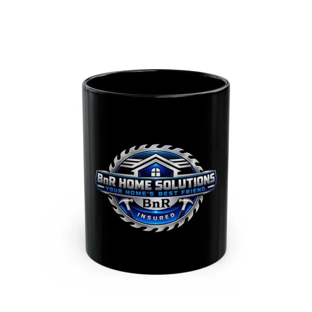 Black Ceramic Mug — custom printed by Inked Swag Co.