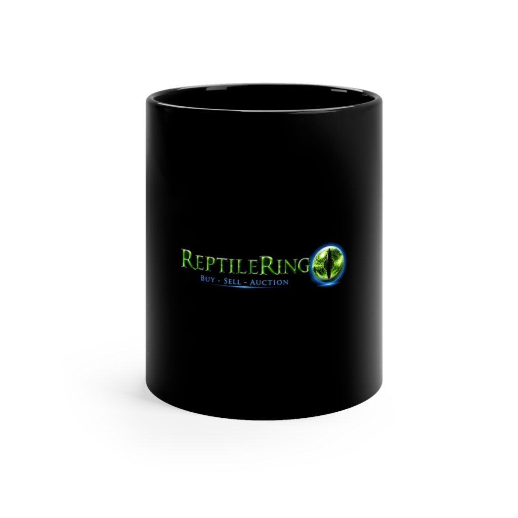 Black Coffee Mug, 11oz — custom printed by Inked Swag Co.