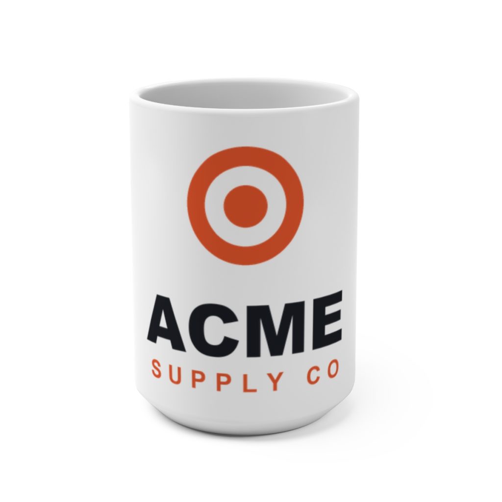 Ceramic Mug 15oz — custom printed by Inked Swag Co.