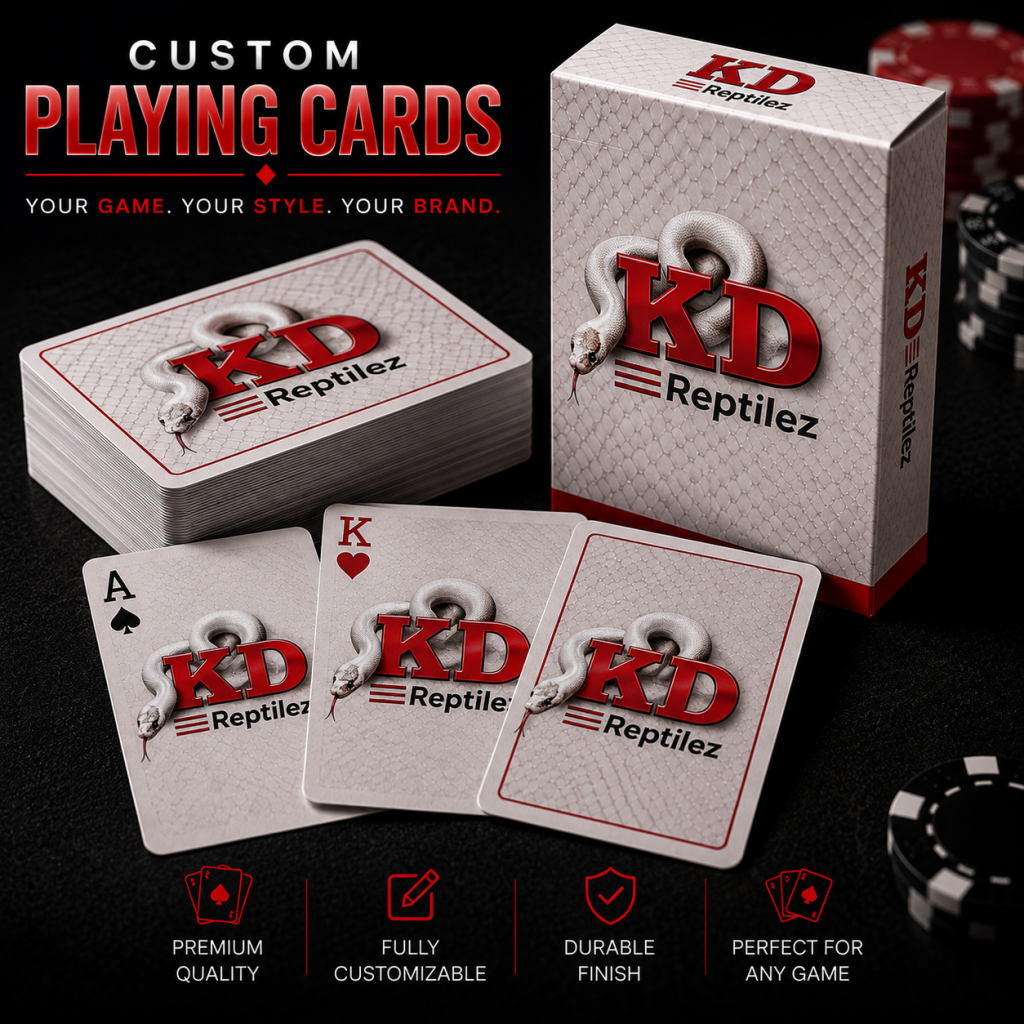 Custom Playing Cards — custom printed by Inked Swag Co.