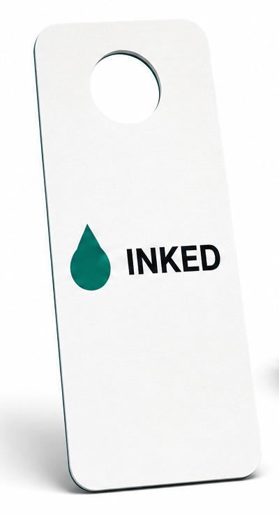 Door Hangers — custom printed by Inked Swag Co.