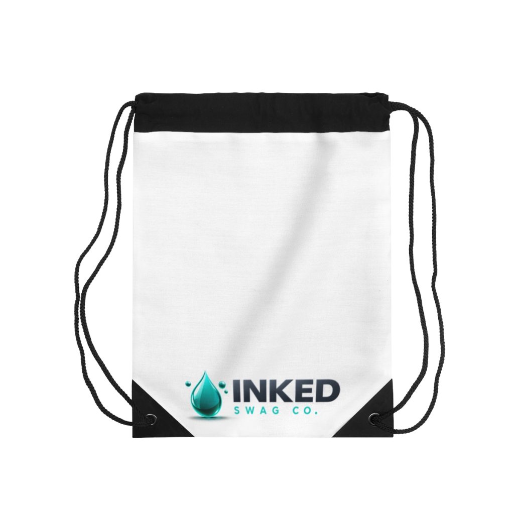 Drawstring Bag — custom printed by Inked Swag Co.