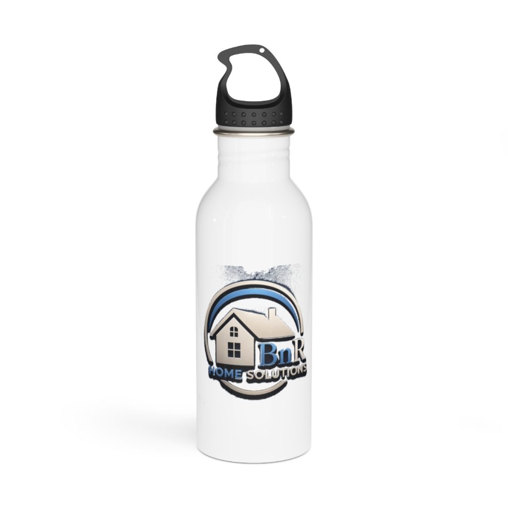 Stainless Steel Water Bottle — custom printed by Inked Swag Co.