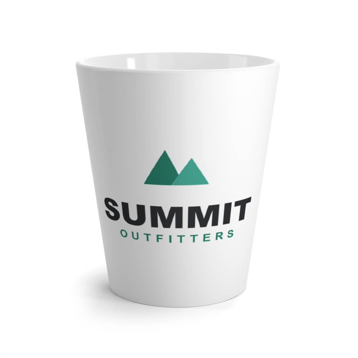 Latte Mug — custom printed by Inked Swag Co.