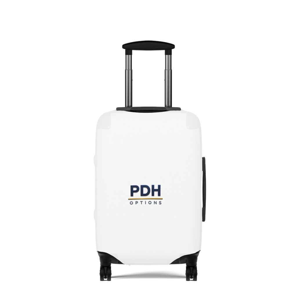 Luggage Cover — custom printed by Inked Swag Co.