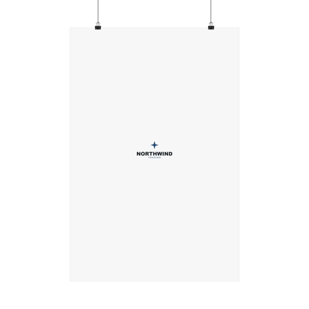 Matte Vertical Posters — custom printed by Inked Swag Co.