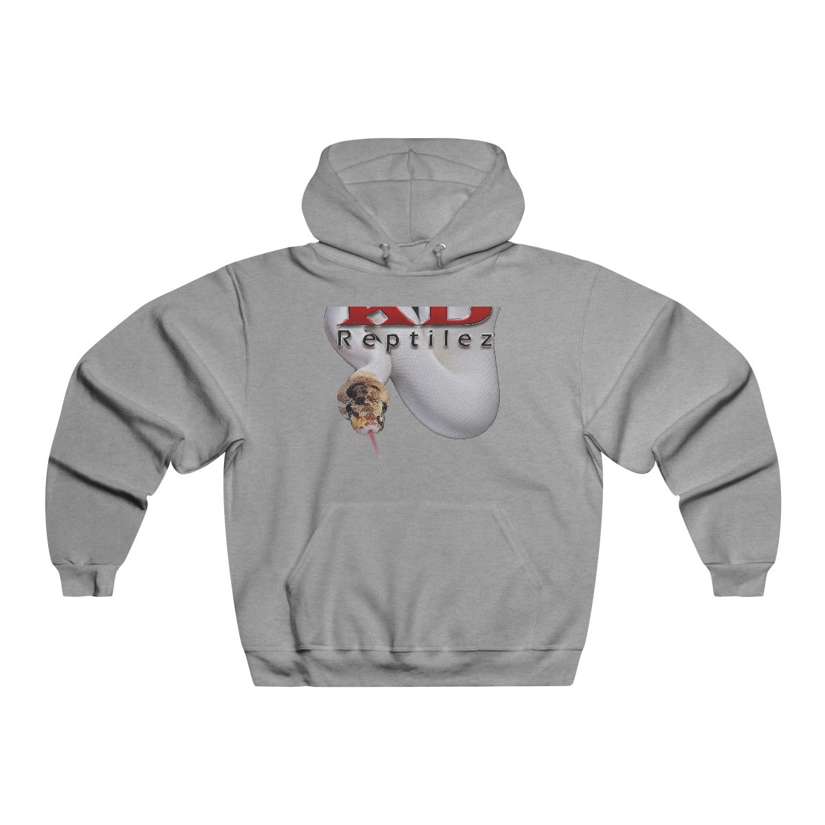 Men’s NUBLEND Hooded Sweatshirt — custom printed by Inked Swag Co.