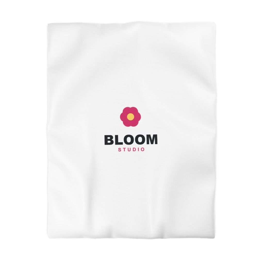 Microfiber Duvet Cover — custom printed by Inked Swag Co.