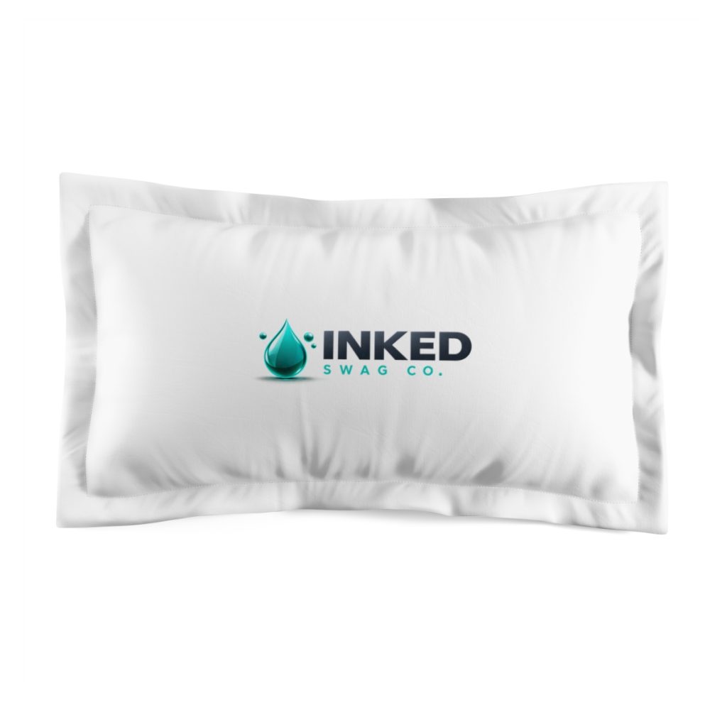 Microfiber Pillow Sham — custom printed by Inked Swag Co.