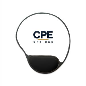 Mouse Pad With Wrist Rest — custom printed by Inked Swag Co.