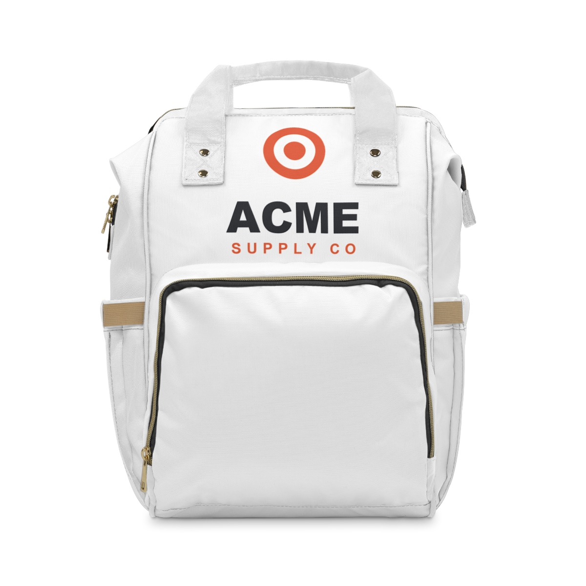 Multifunctional Diaper Backpack — custom printed by Inked Swag Co.
