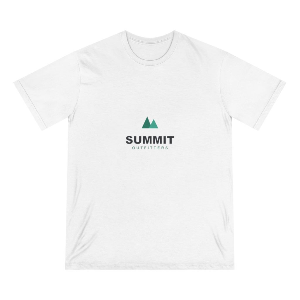 Organic Staple T-shirt — custom printed by Inked Swag Co.