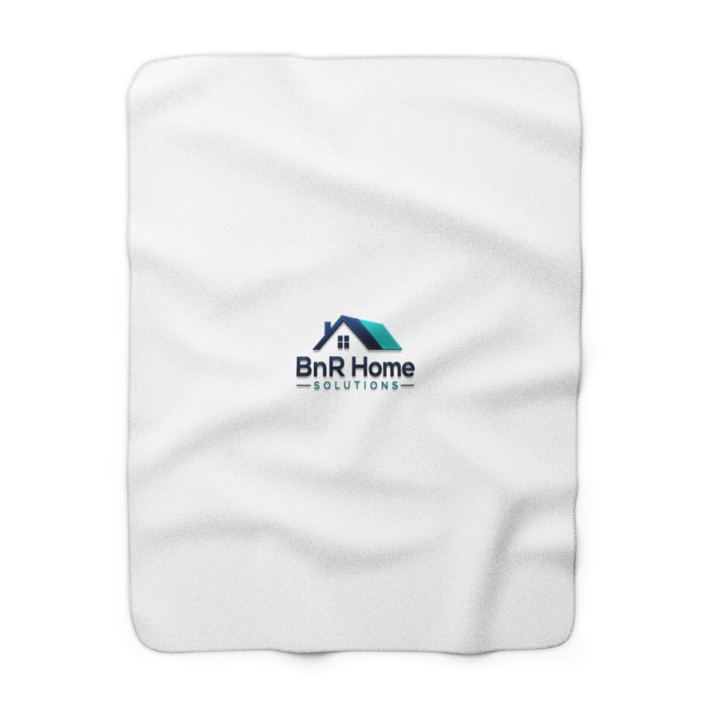 Sherpa Fleece Blanket — custom printed by Inked Swag Co.