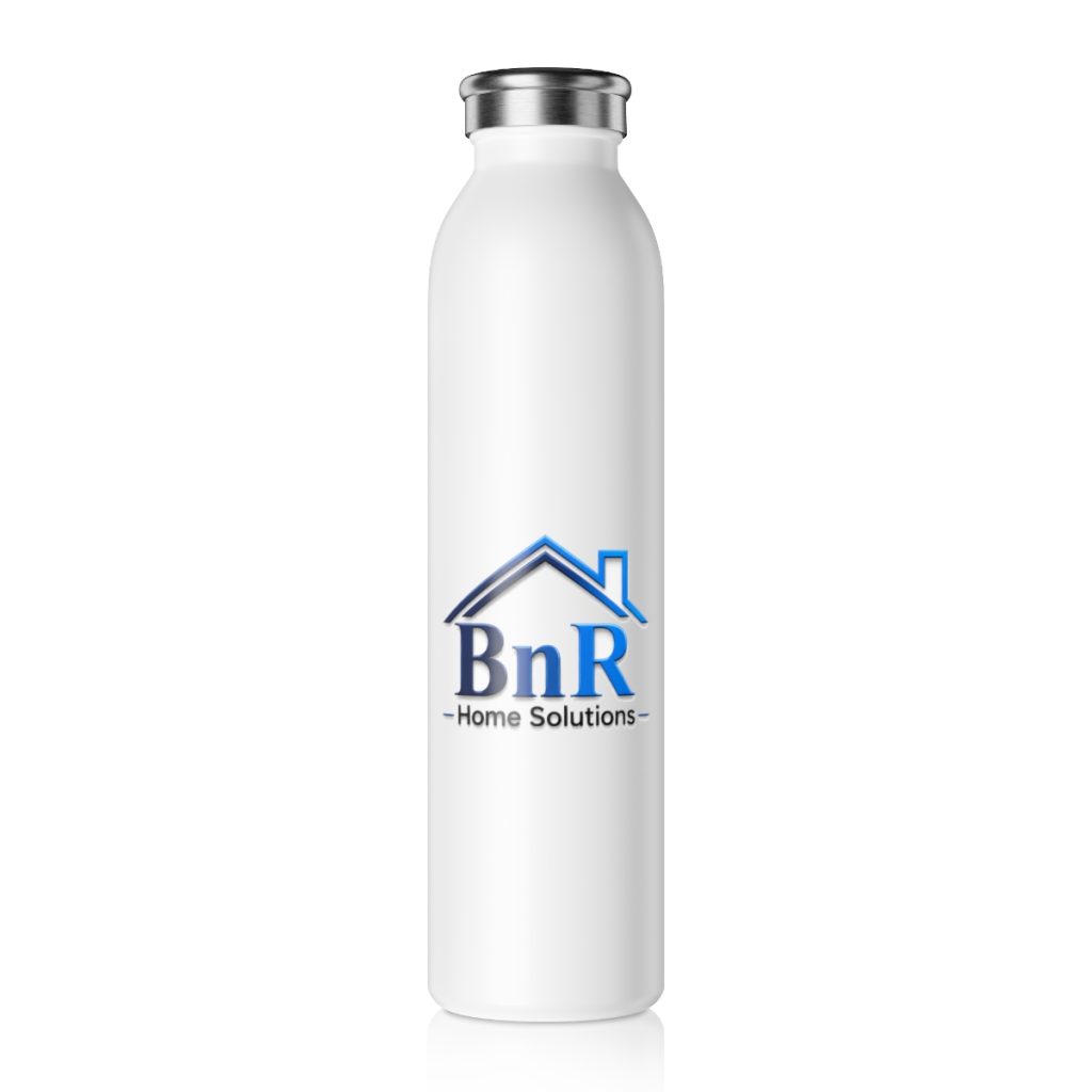 Slim Water Bottle — custom printed by Inked Swag Co.