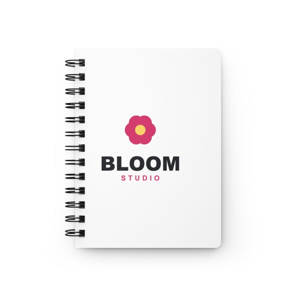Spiral Bound Journal — custom printed by Inked Swag Co.