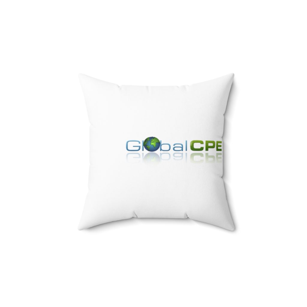 Spun Polyester Square Pillow