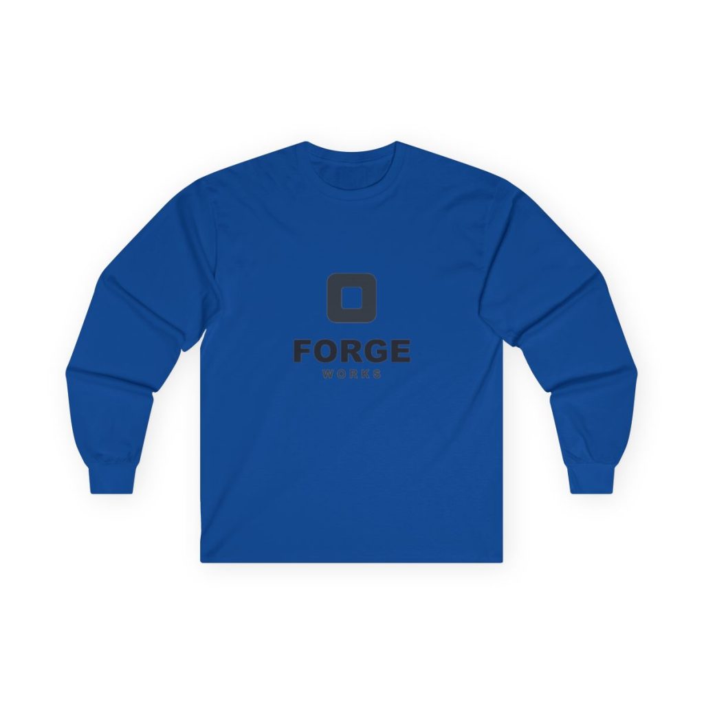 Ultra Cotton Long Sleeve Tee — custom printed by Inked Swag Co.