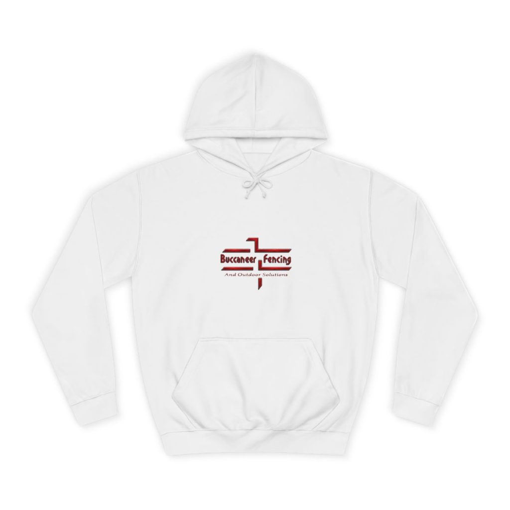 Unisex College Hoodie — custom printed by Inked Swag Co.