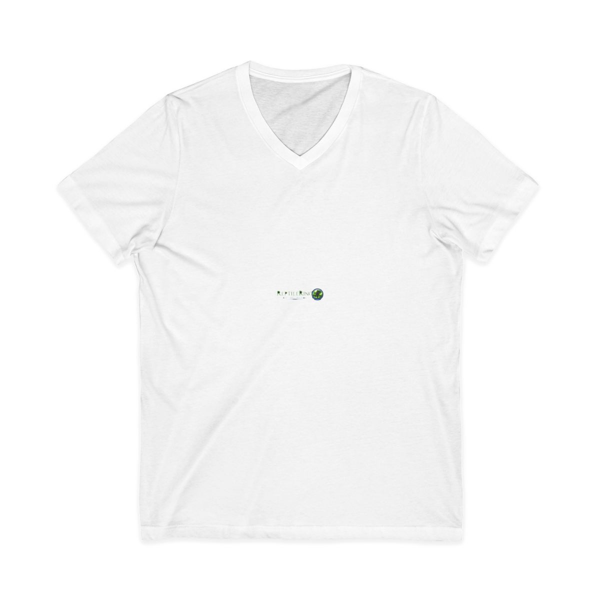 Unisex V-Neck Tee — custom printed by Inked Swag Co.