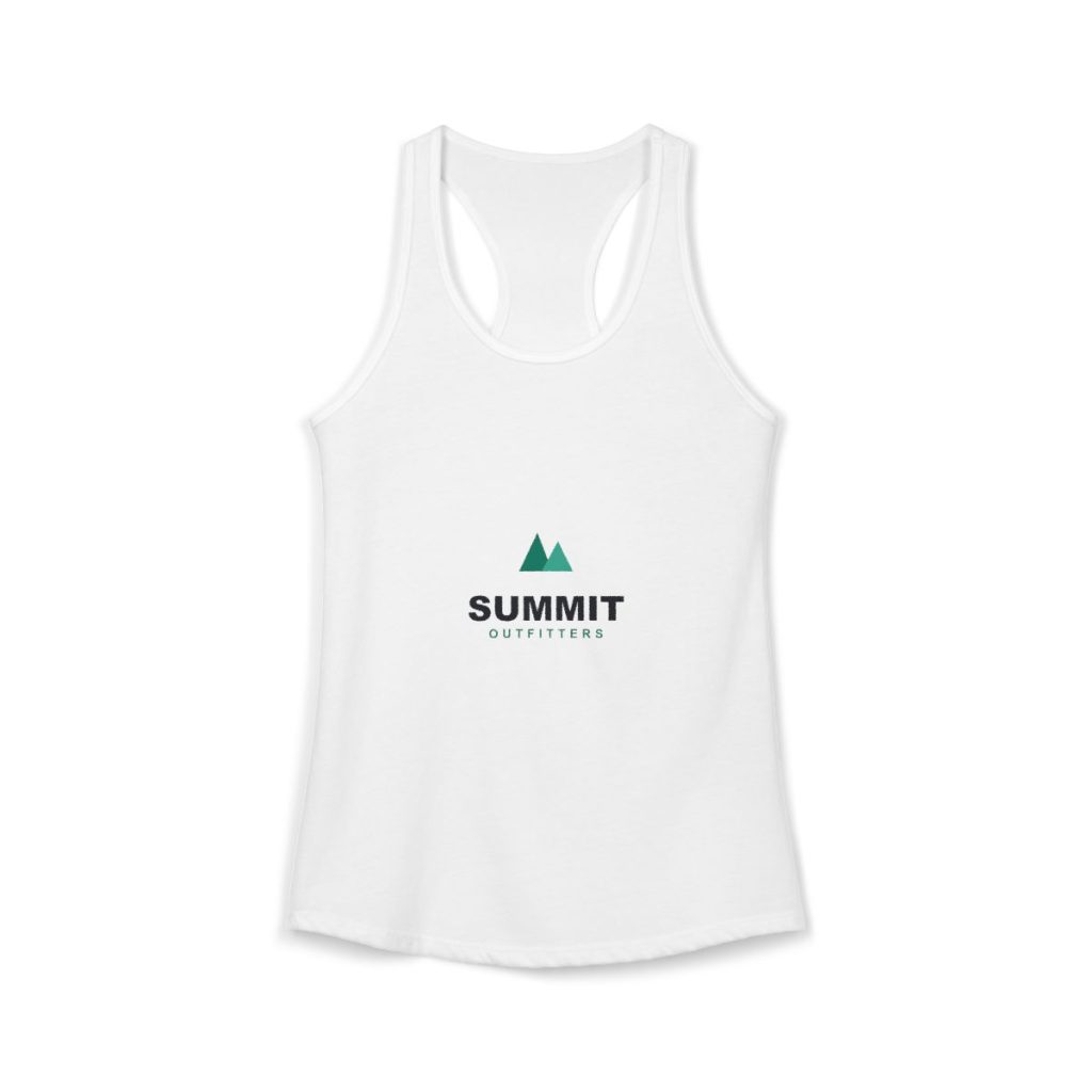 Women’s Ideal Racerback Tank — custom printed by Inked Swag Co.