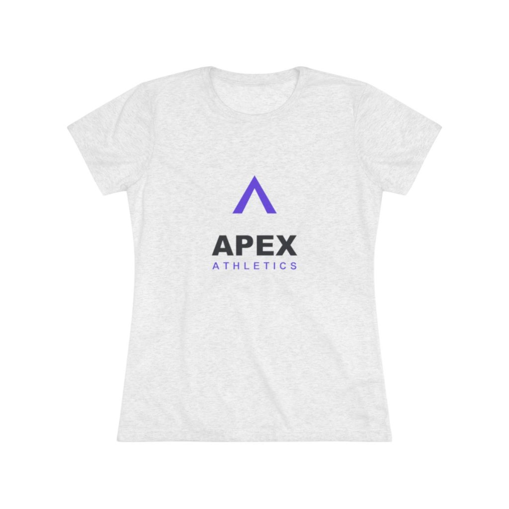 Women’s Triblend Tee — custom printed by Inked Swag Co.
